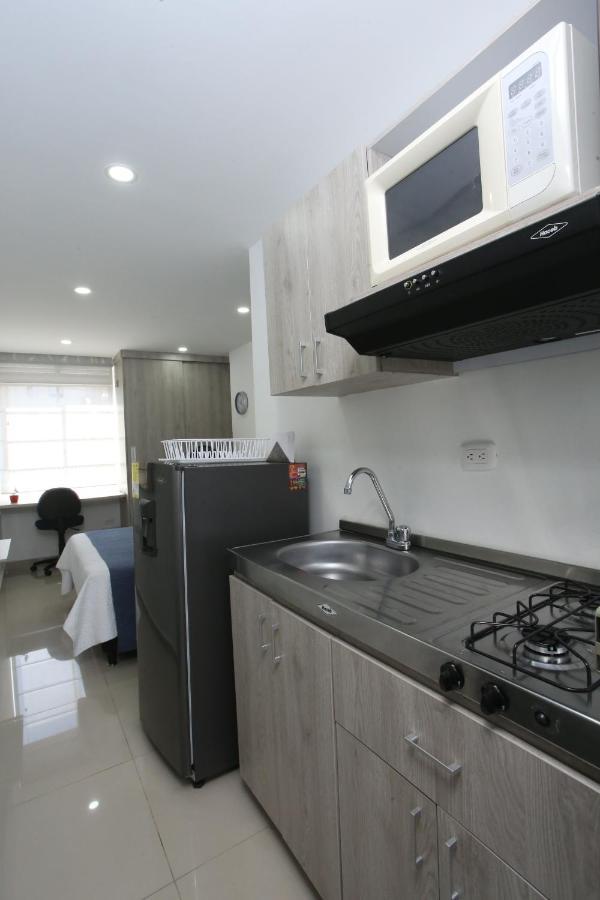 New Studio Apartment For Two Medellin Bagian luar foto