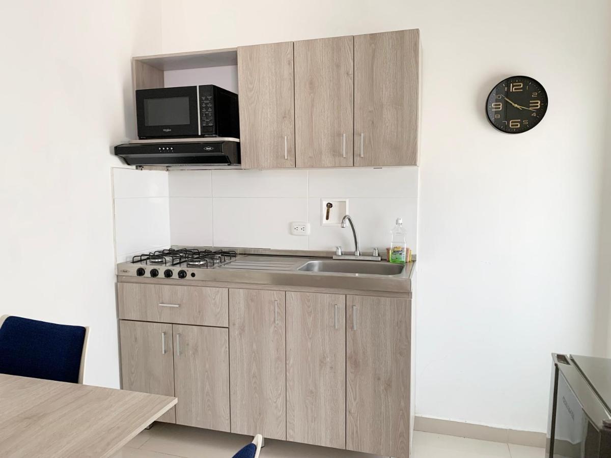 New Studio Apartment For Two Medellin Bagian luar foto